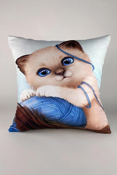 Mrs.Gugar Dekoratif Yastık, Kırlent, Kılıf