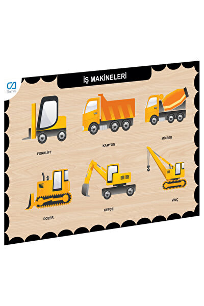 ÇEŞİT SEPETİM Oyuncak Kamyon, İş Makineleri