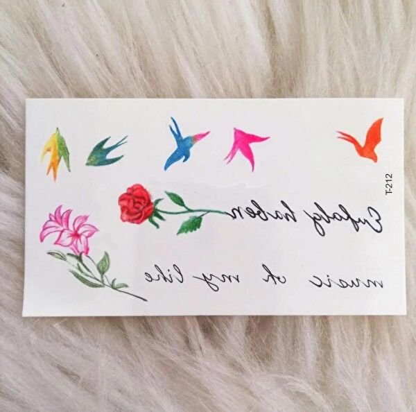 Dream Butik Geçici Dövme, Şablonları