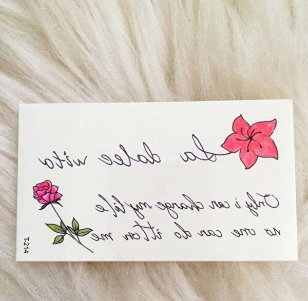 Dream Butik Geçici Dövme, Şablonları