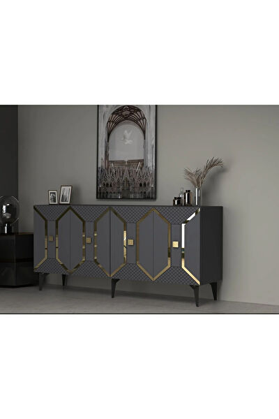 DEMONTEHOME Büfe, Konsol, Vitrin