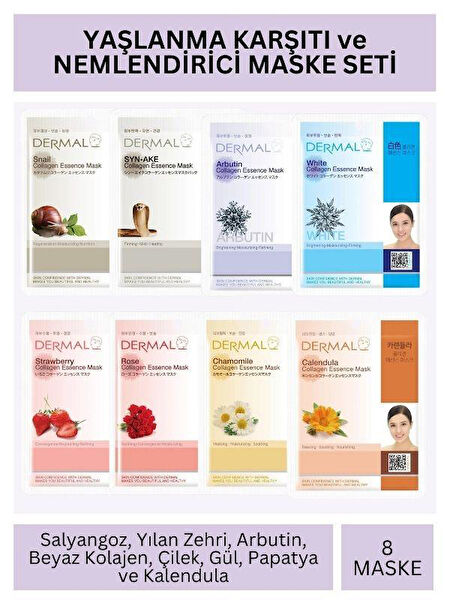 Dermal Yüz Maskesi
