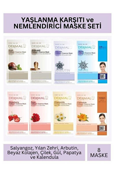 Dermal Yüz Maskesi