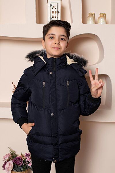 Gimeravm Erkek Çocuk Mont, Kaban