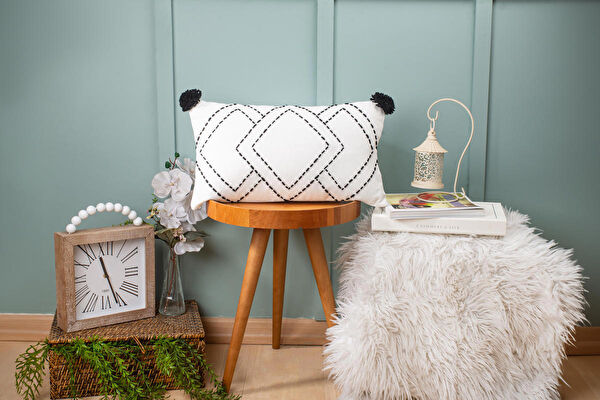 DFN WOOD Dekoratif Yastık, Kırlent, Kılıf