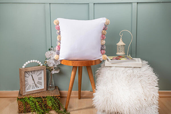 DFN WOOD Dekoratif Yastık, Kırlent, Kılıf