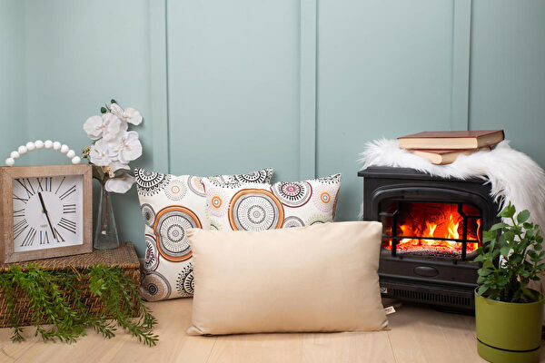 DFN WOOD Dekoratif Yastık, Kırlent, Kılıf