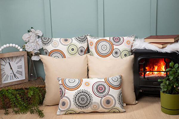 DFN WOOD Dekoratif Yastık, Kırlent, Kılıf