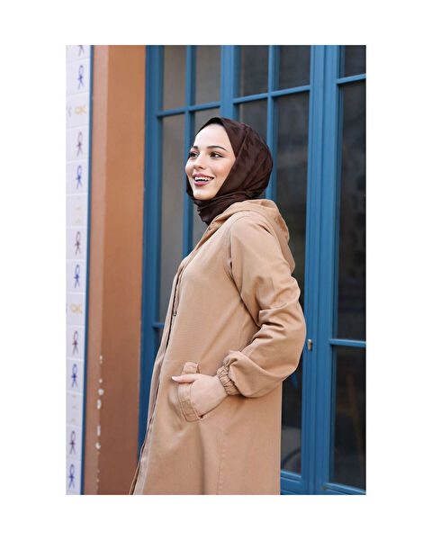 VELLICHOR Kadın Trençkot, Yağmurluk