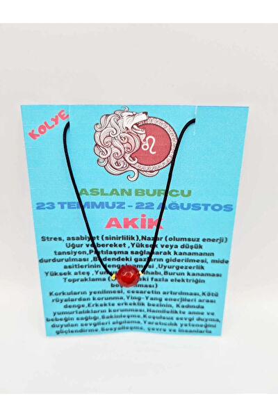 Doğal Taş Dünyası Kolye