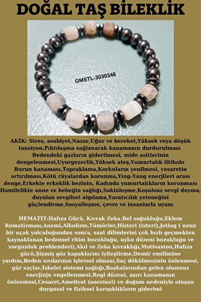 Doğal Taş Dünyası Bileklik