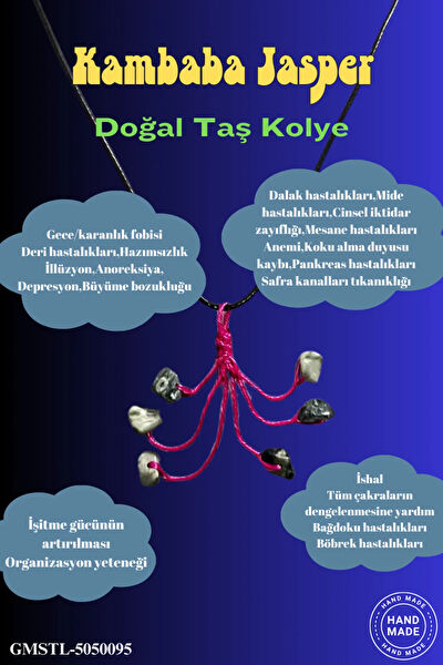 Doğal Taş Dünyası Kolye