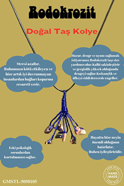 Doğal Taş Dünyası Kolye