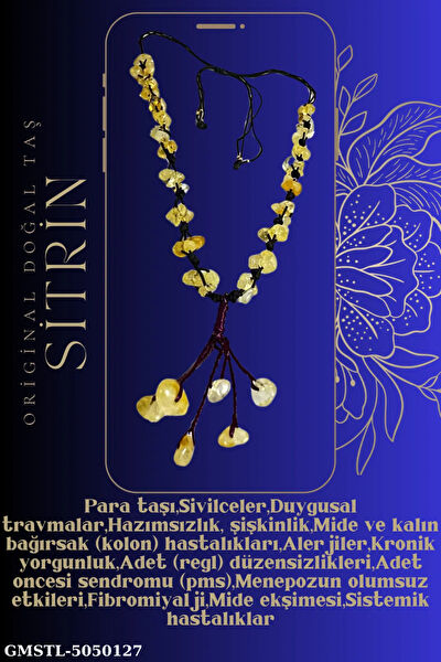 Doğal Taş Dünyası Kolye