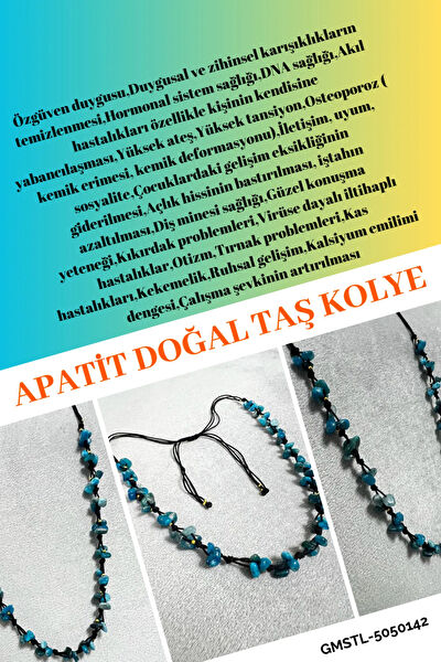 Doğal Taş Dünyası Kolye