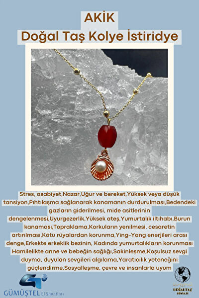 Doğal Taş Dünyası Kolye