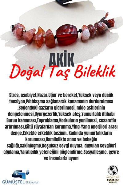 Doğal Taş Dünyası Bileklik