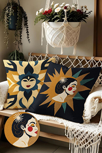 Belle Benoit Home Dekoratif Yastık, Kırlent, Kılıf