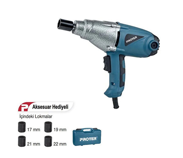 Proter Havalı Somun Tabancası, Seti