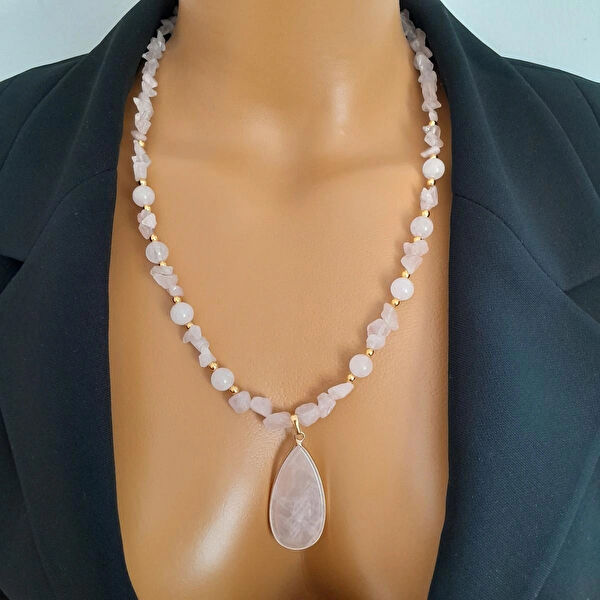 Sem Natural Stone Kolye