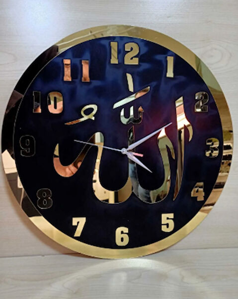 DT Dekor Treni Dekoratif Duvar Saati