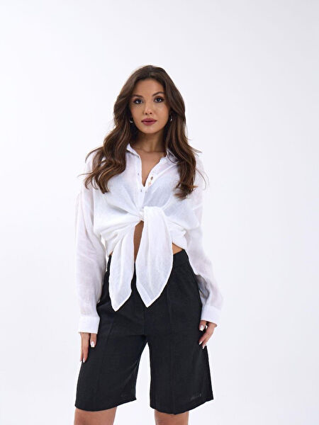 DUOF Kadın Şort, Bermuda, Kapri