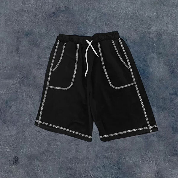 DUOF Erkek Şort, Bermuda, Kapri