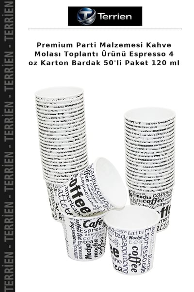 Terrien Karton Bardak