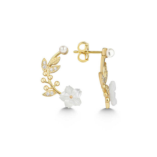 ANATOLİA GÜMÜŞ SAAT Küpe