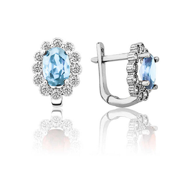 ANATOLİA GÜMÜŞ SAAT Küpe