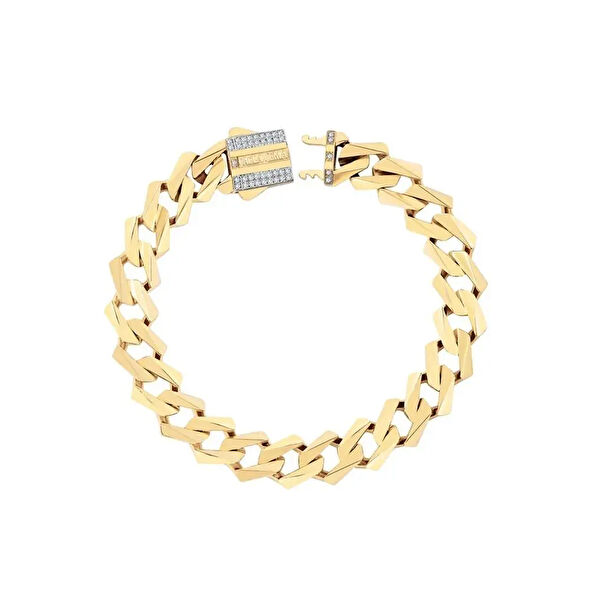 Safir Mücevher Altın Bileklik