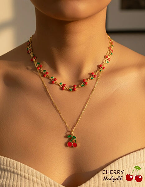 CHERRY HEDİYELİK Kolye