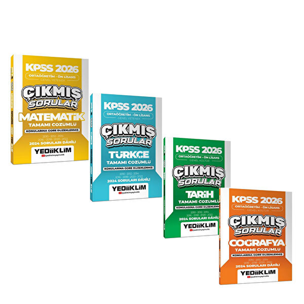 Yediiklim Yayınları Sınav Hazırlık