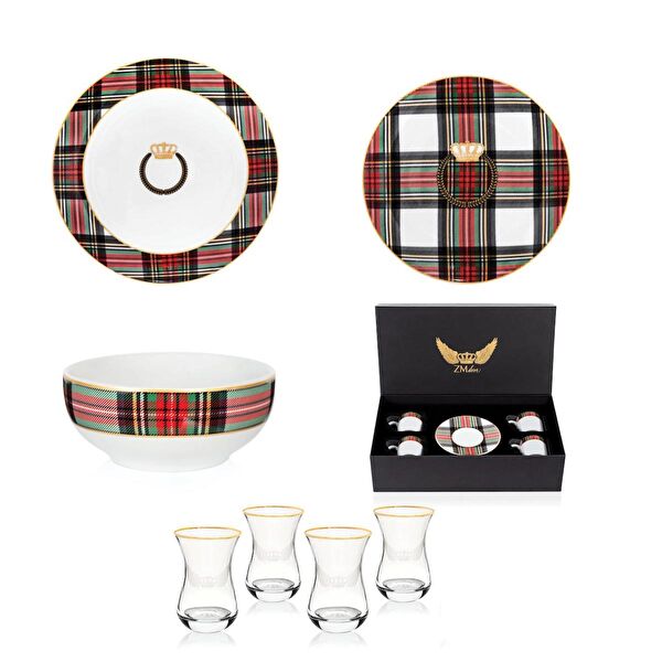 ZM DECOR Dekoratif Tabak ve Kase