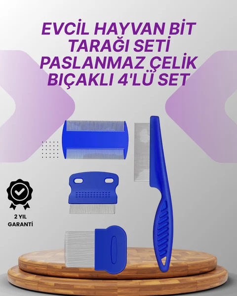 Elose Kedi Tarak, Fırça, Makas