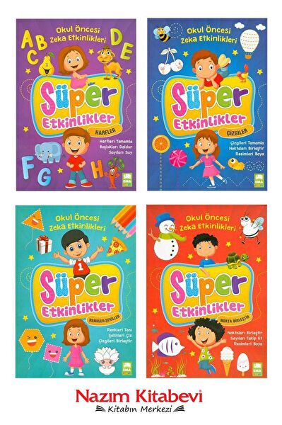 Nazım Kitabevi Aktivite ve Zeka Gelişim Kitapları