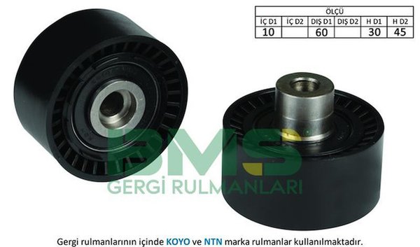 BMS Alternatör Rulmanı