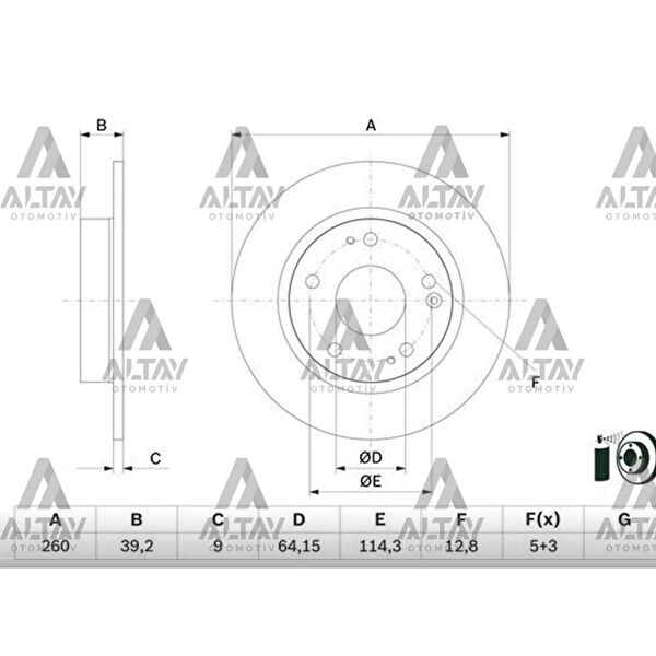 İthal Fren Diskleri