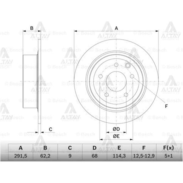 İthal Fren Diskleri