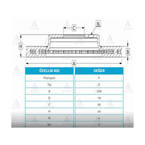 İthal Fren Diskleri