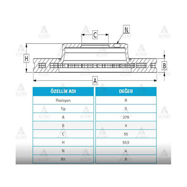 İthal Fren Diskleri