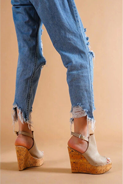 ERSEFA Dolgu Topuklu Ayakkabı