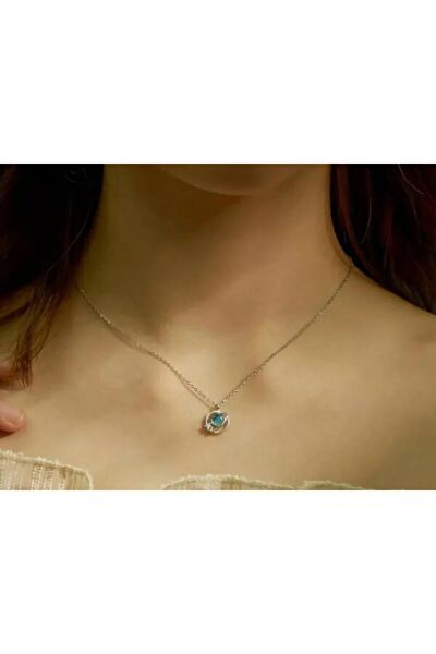 Eyelashes Silver Kolye