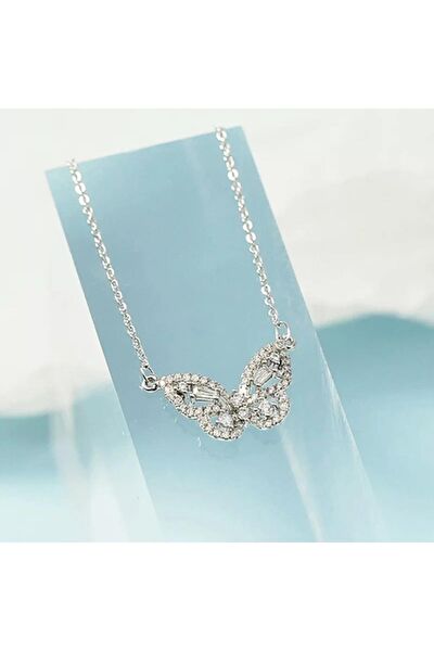 Eyelashes Silver Kolye