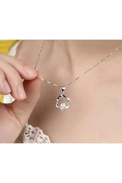 Eyelashes Silver Kolye