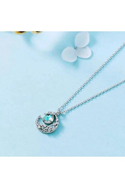 Eyelashes Silver Kolye