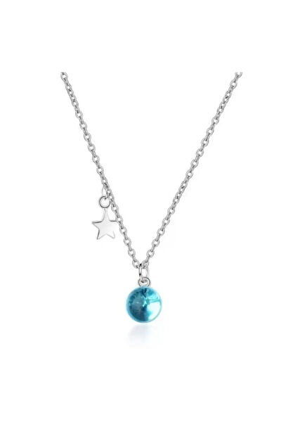 Eyelashes Silver Kolye