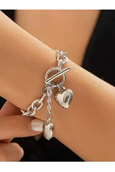 Eyelashes Silver Bileklik