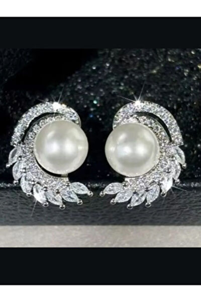 Eyelashes Silver Küpe