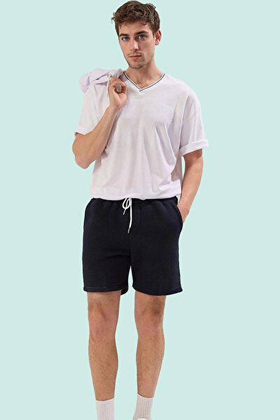 ERSEFA Erkek Şort, Bermuda, Kapri